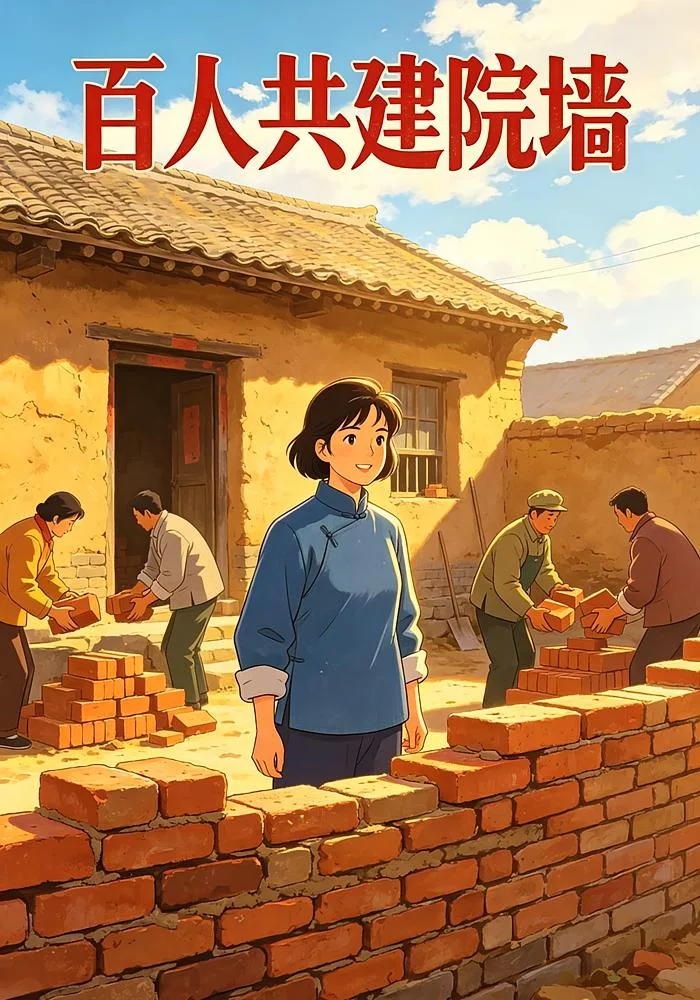 百人共建院墙