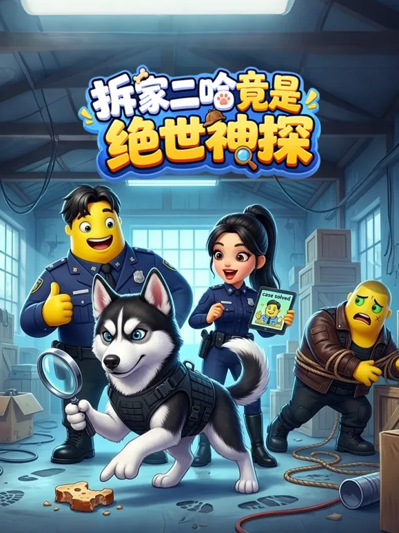 拆家二哈竟是绝世神探