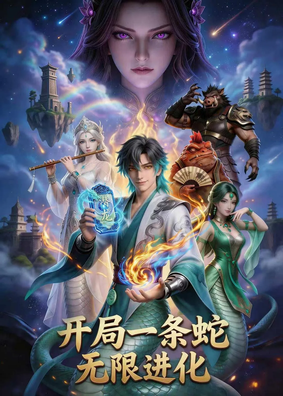 开局一条蛇,无限进化