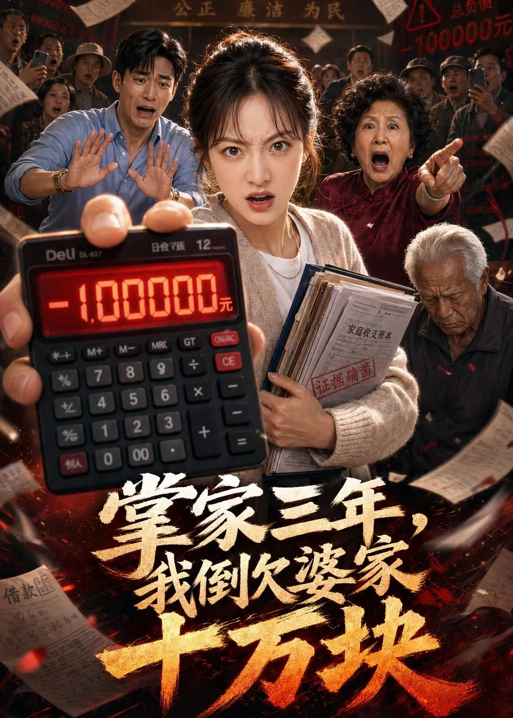 掌家三年,我倒欠婆家十万块