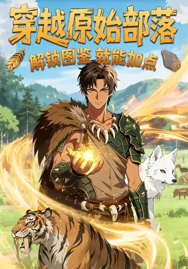 穿越原始部落,解锁图鉴就能加点